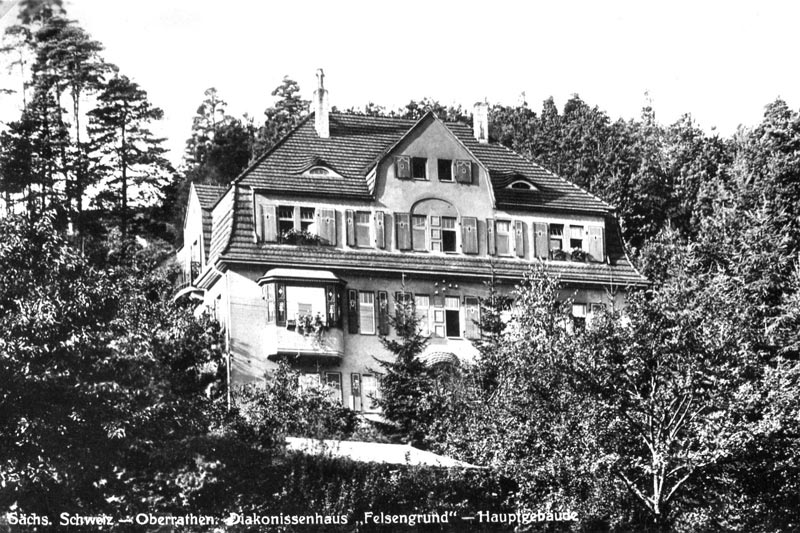 Stiftung Rathen - Haus Felsengrund - Geschichte