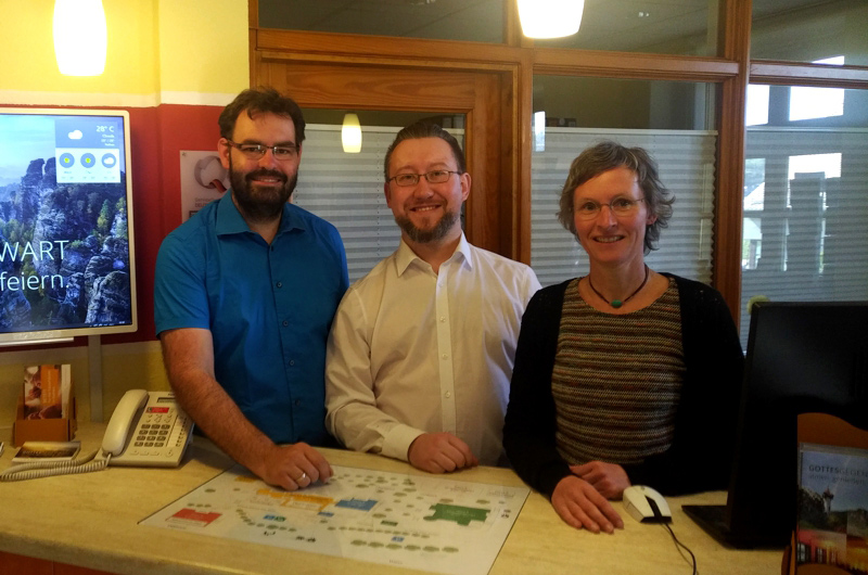 Stiftung Rathen – Gästehaeuser Rezeptionsteam Rezeptionsteam