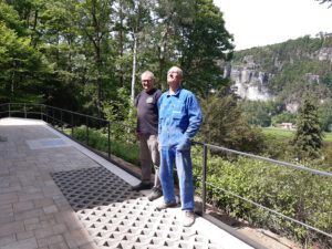 Neue Terrasse für die Ferienwohnung