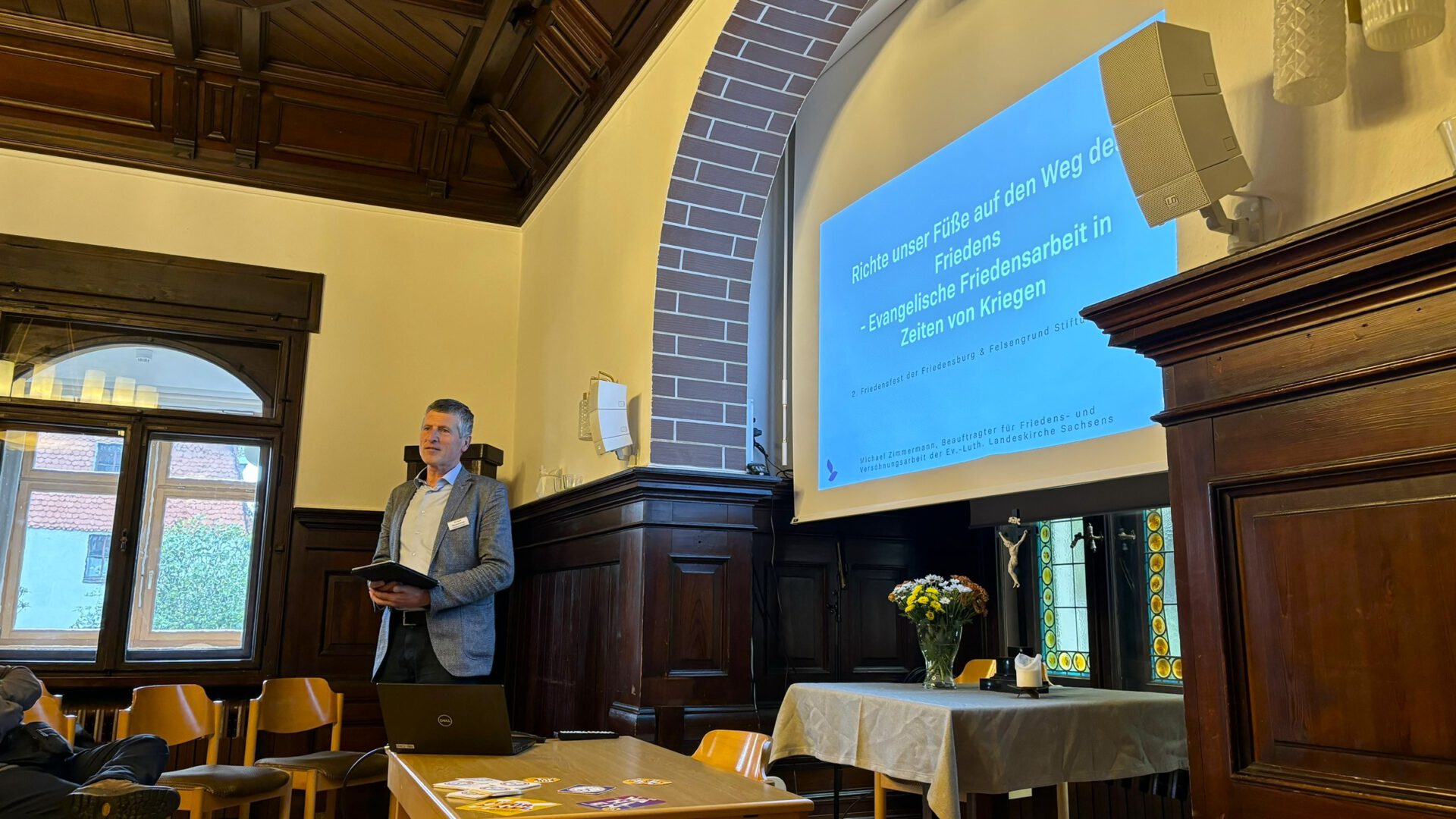 Seminar mit Michael Zimmermann (Friedensbeauftragter der Ev.-Luth. Landeskirche Sachsens)