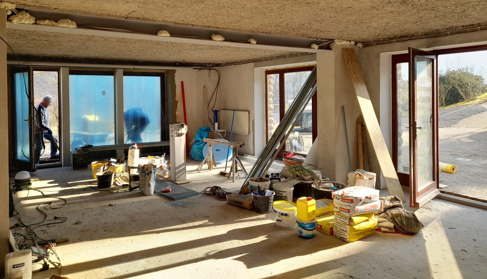 Bauarbeiten – Gruppenraum Haus 4 Bauarbeiten - Gruppenraum Haus 4