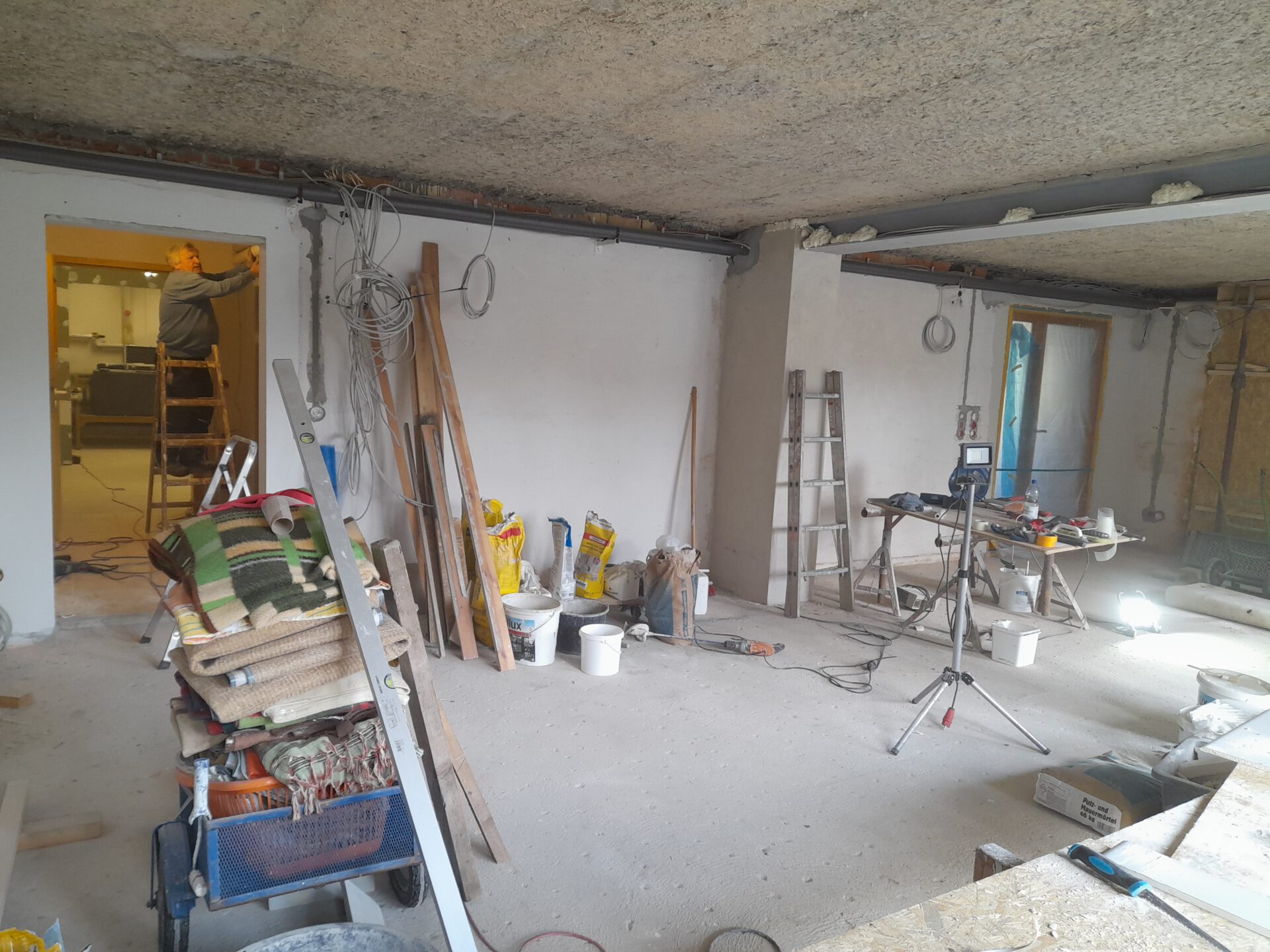 Haus 4 - Bauarbeiten Gruppenraum