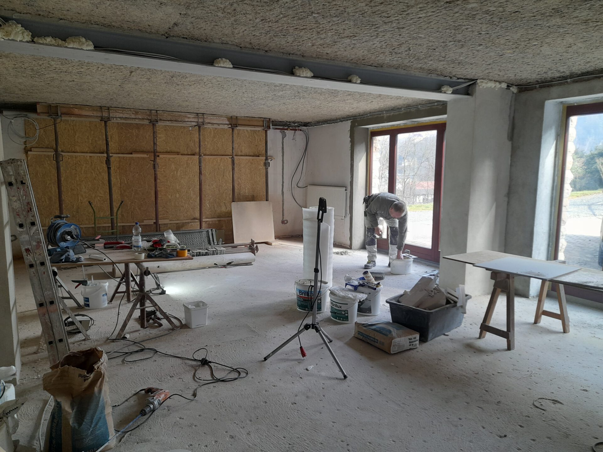 Haus 4 - Bauarbeiten Gruppenraum