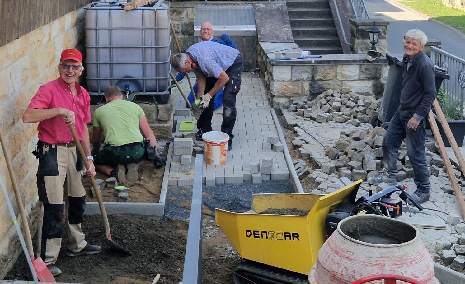 2. Aufbauwoche 2025 - Friedensburg & Felsengrund Stiftung